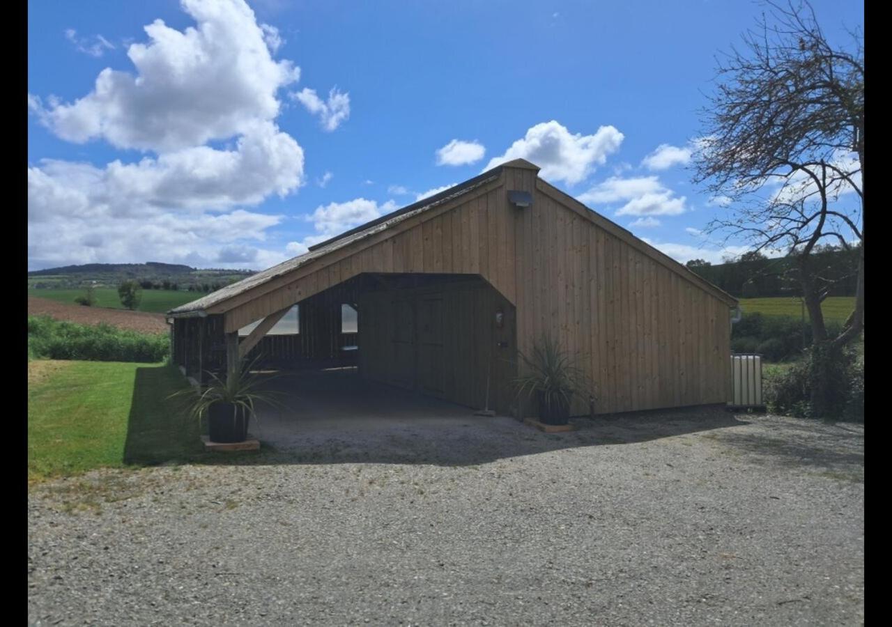 Chalets De Pont Cob Avec Spa Gouézec Eksteriør bilde