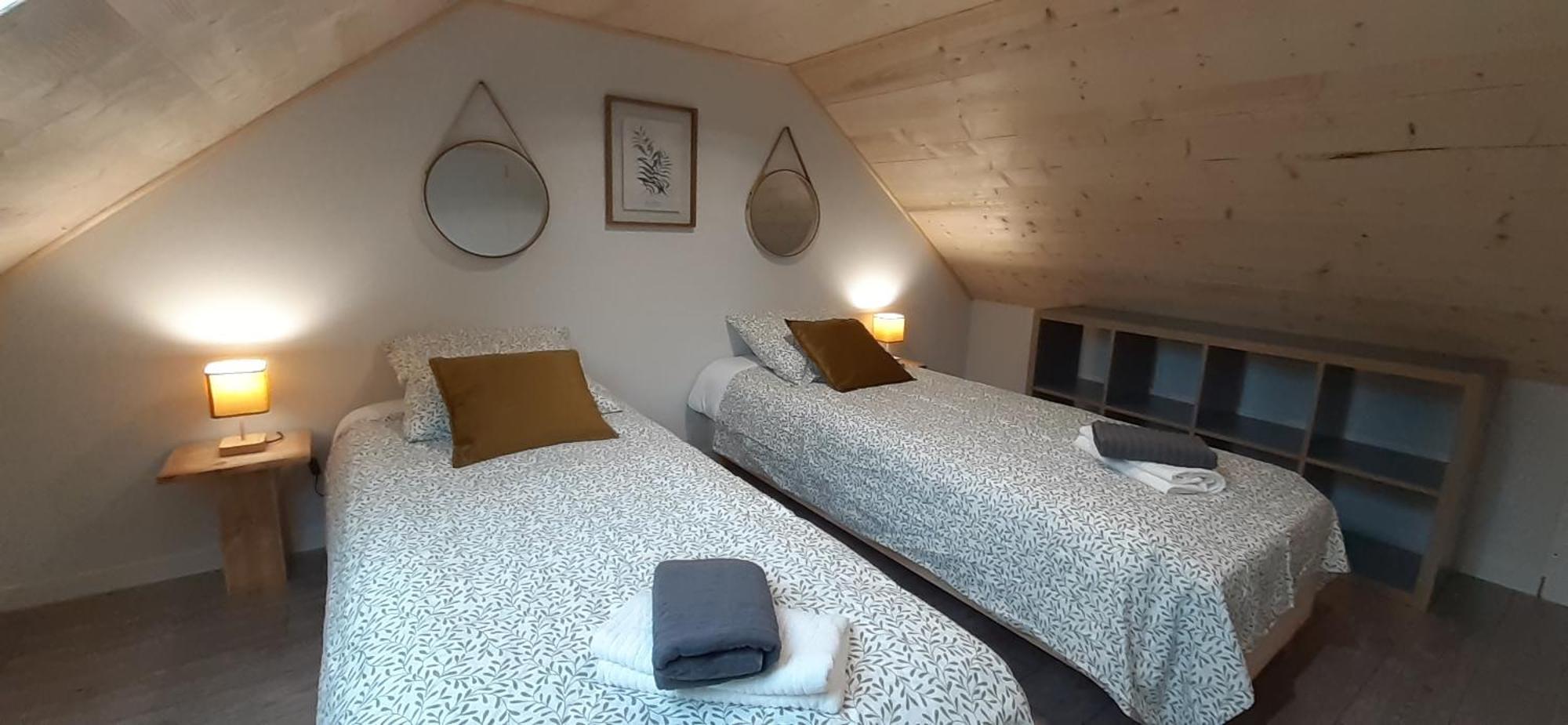 Chalets De Pont Cob Avec Spa Gouézec Eksteriør bilde